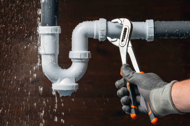 Professional Drain Cleaning technician working in White Plains, NC